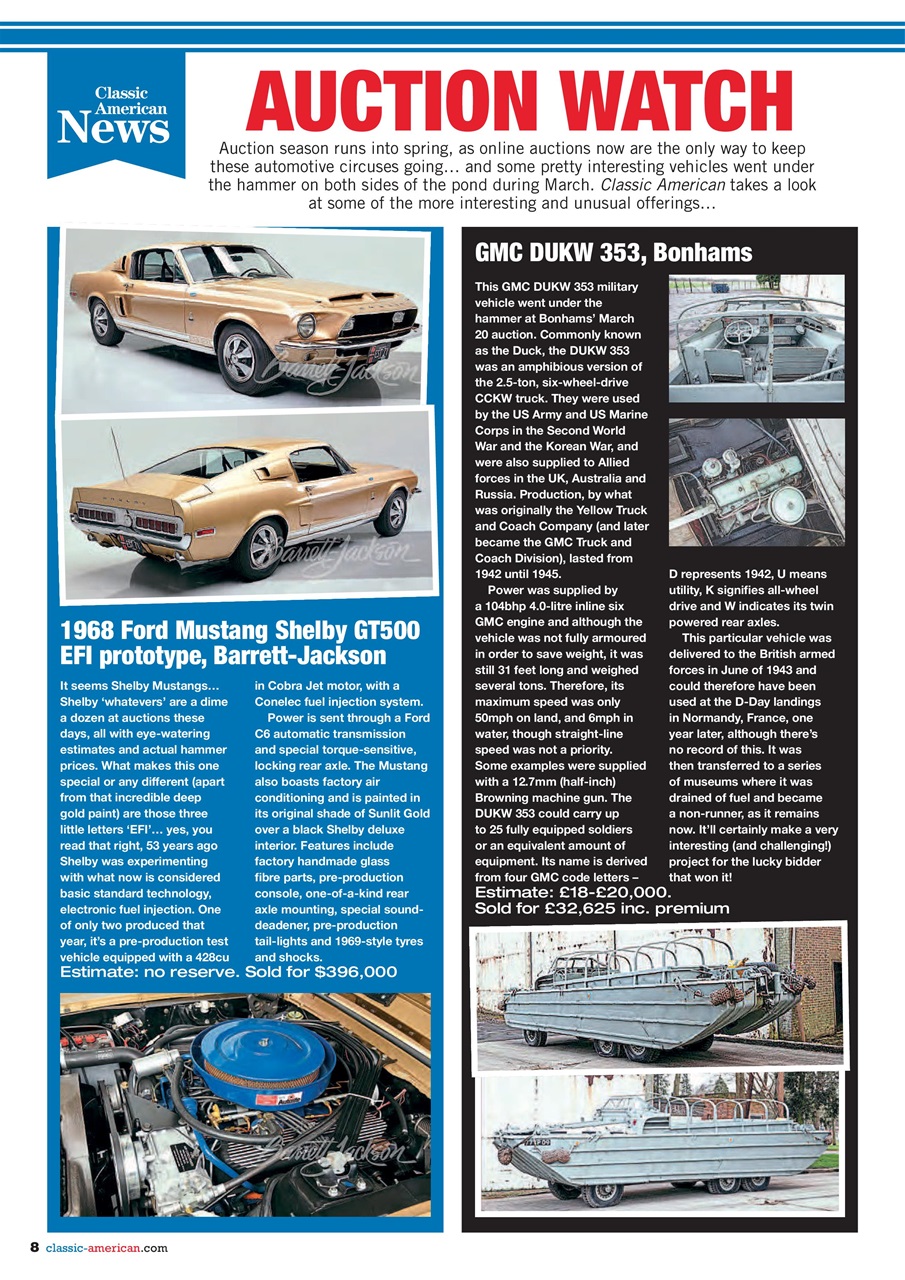 Classic American Magazine Preview Pages