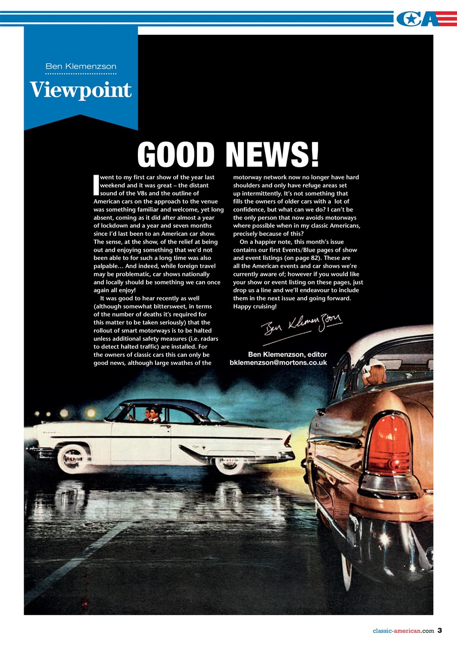 Classic American Magazine Preview Pages