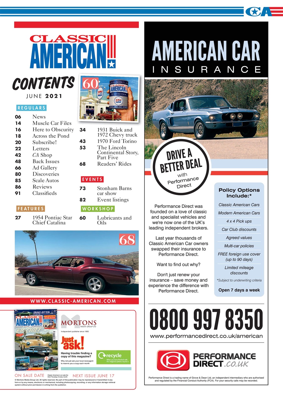Classic American Magazine Preview Pages