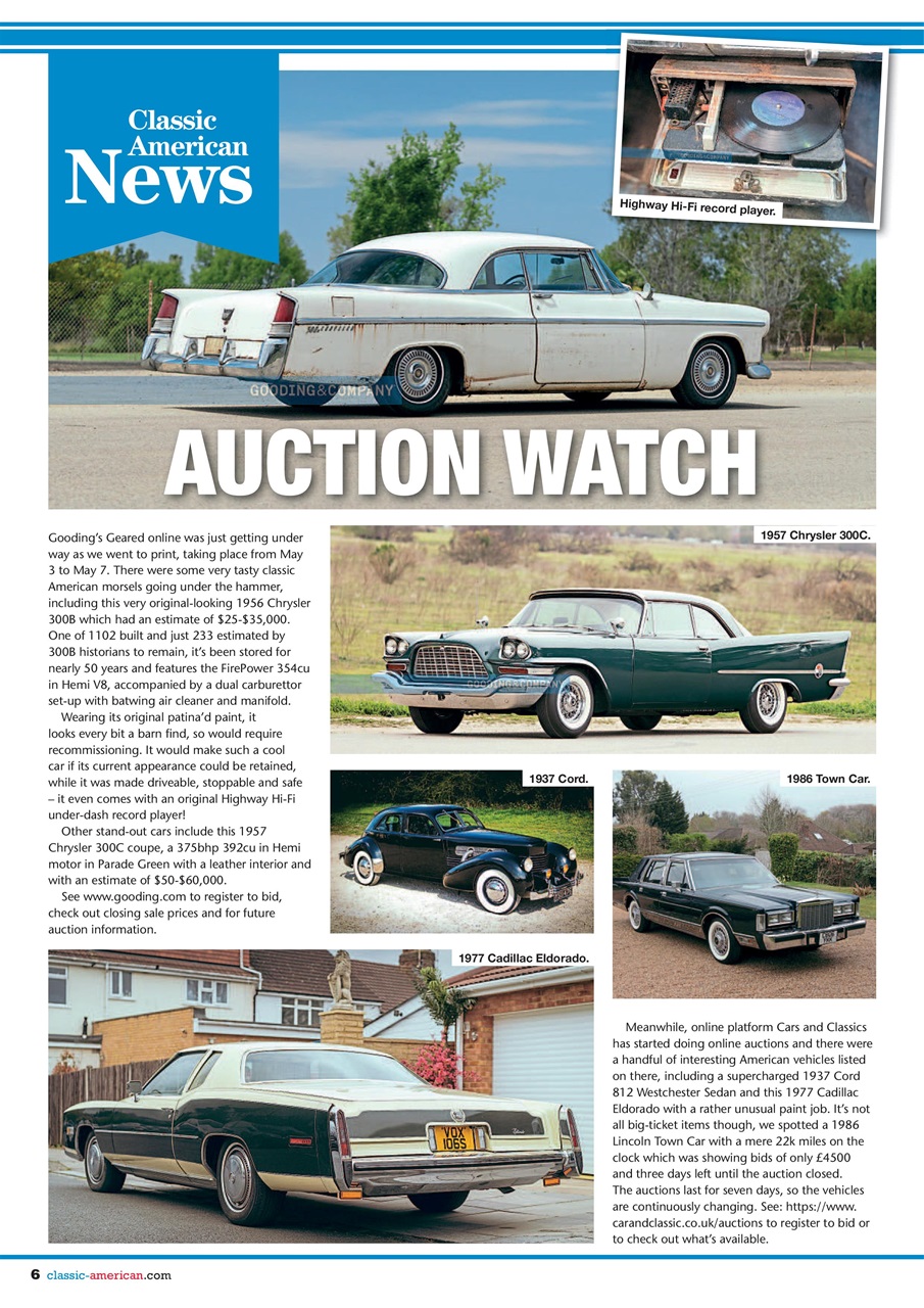 Classic American Magazine Preview Pages
