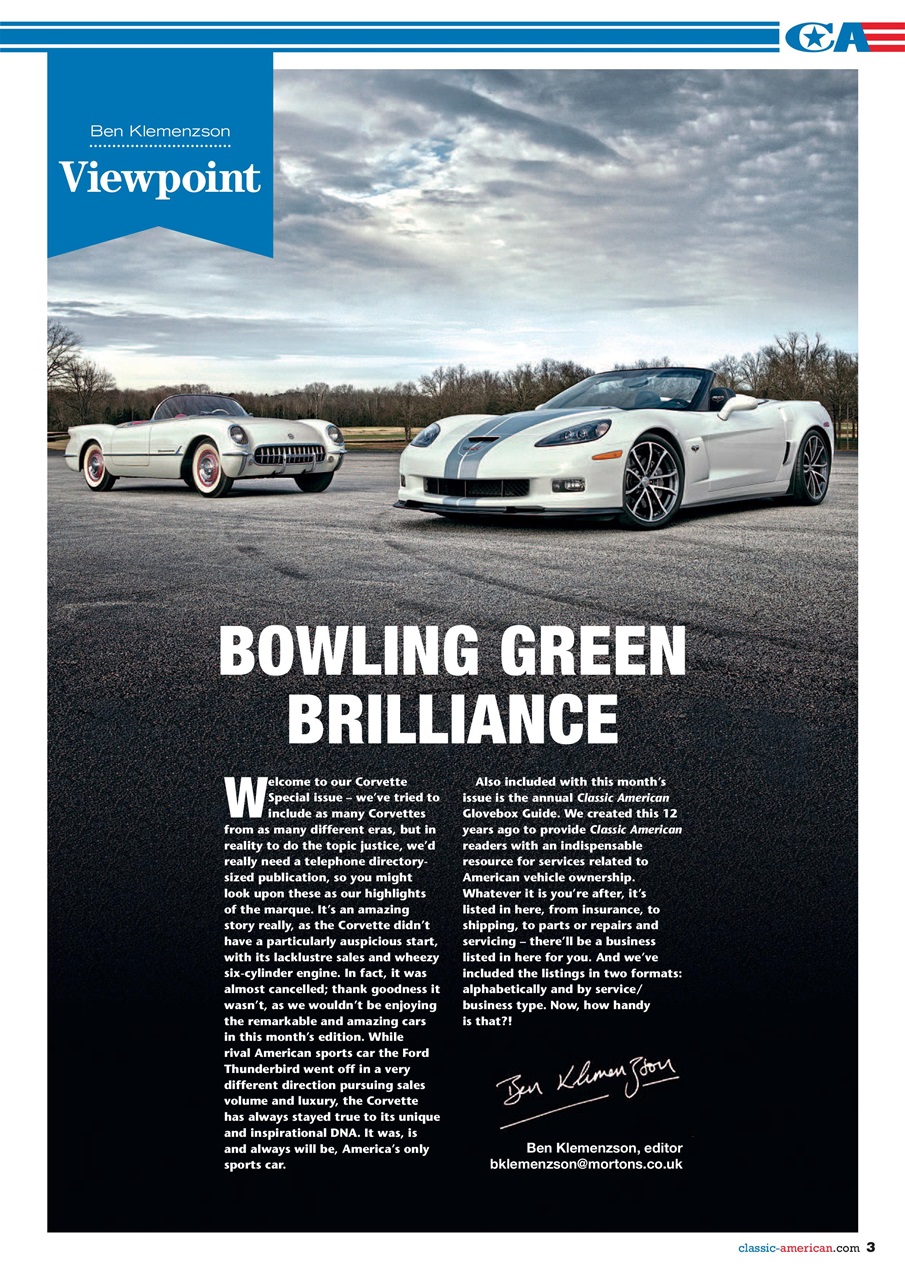 Classic American Magazine Preview Pages