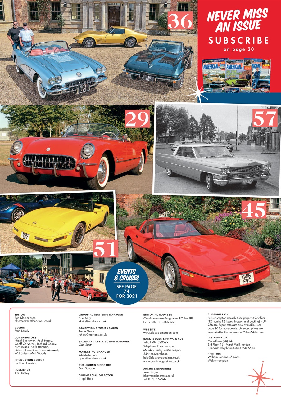 Classic American Magazine Preview Pages