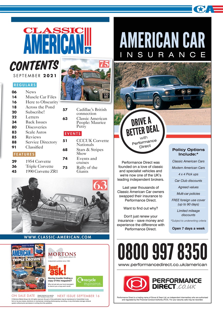 Classic American Magazine Preview Pages