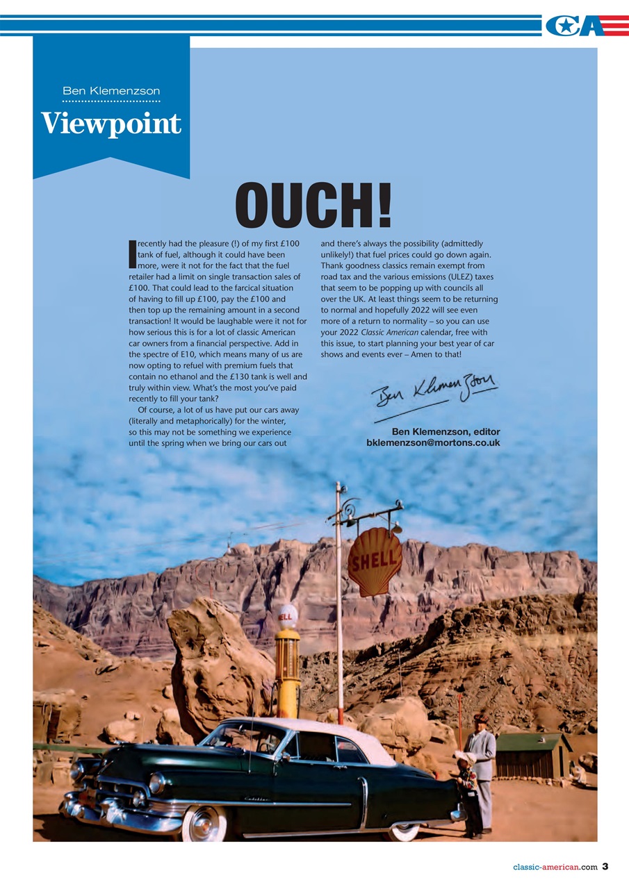 Classic American Magazine Preview Pages