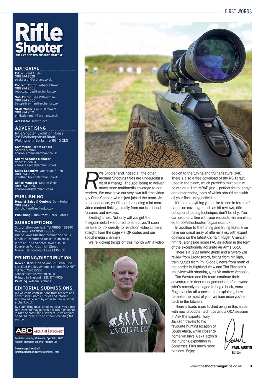 Rifle Shooter Preview Pages