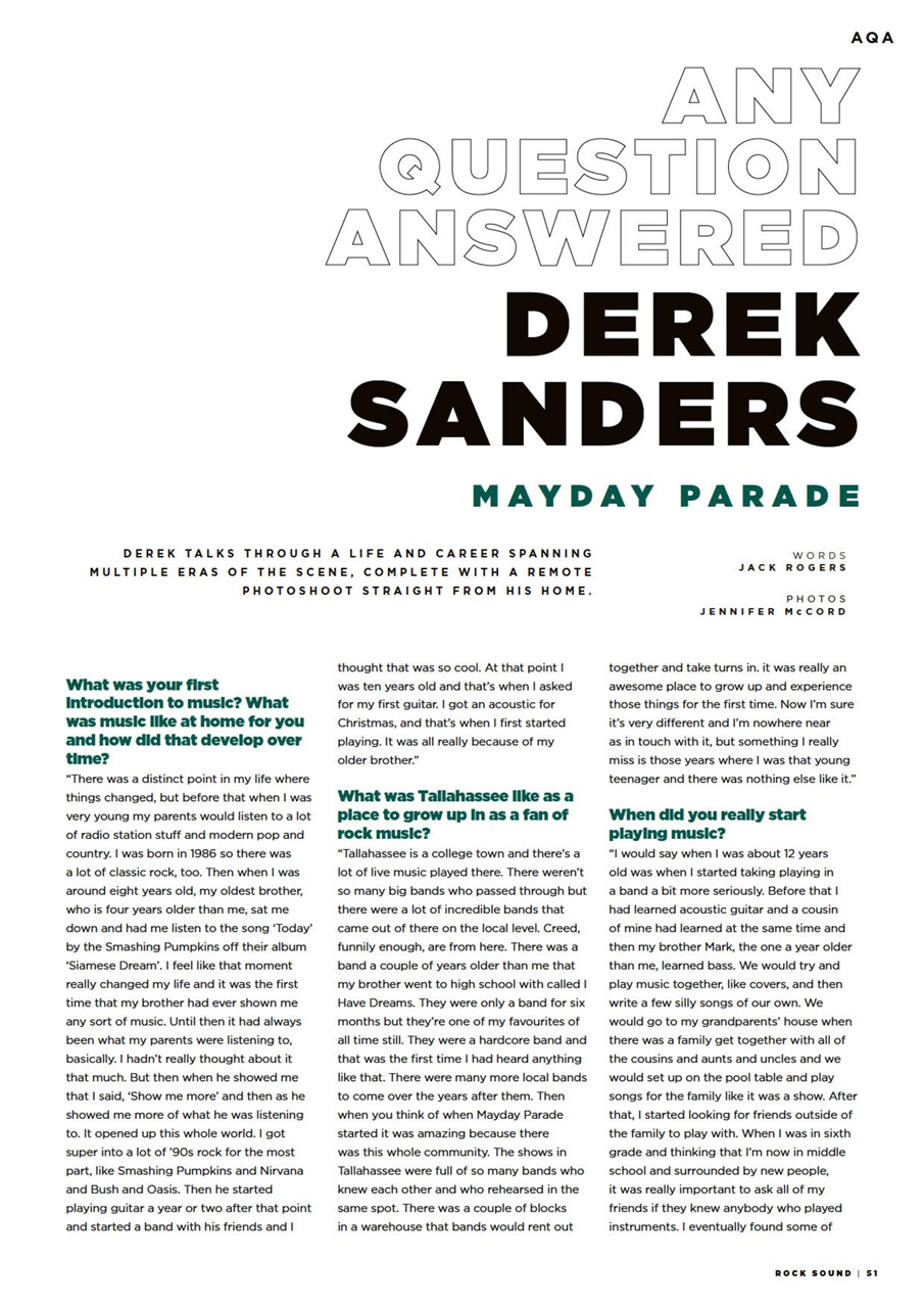 Rock Sound Magazine Preview Pages