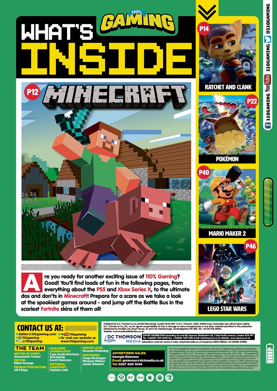 110% Gaming Preview Pages