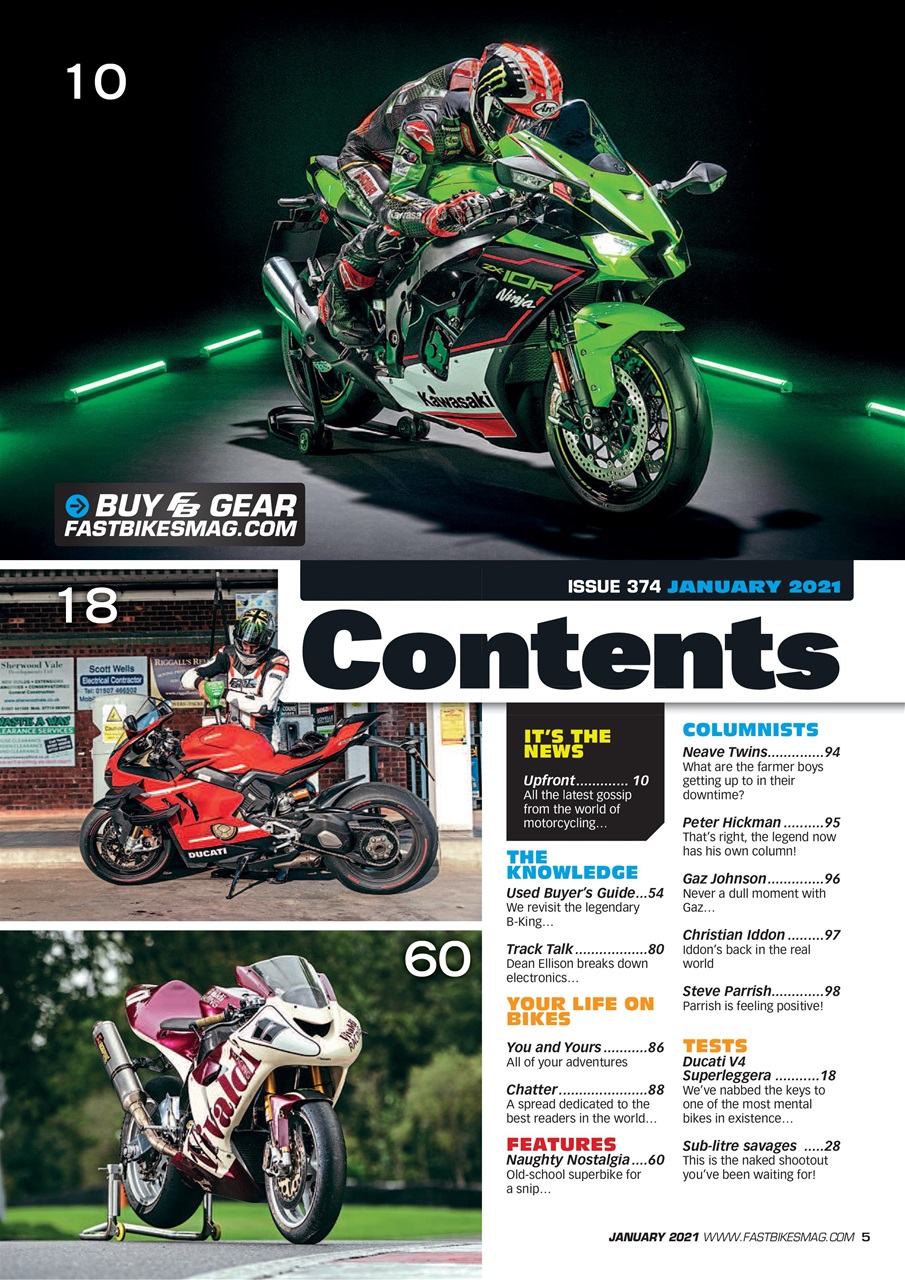 Fast Bikes Preview Pages