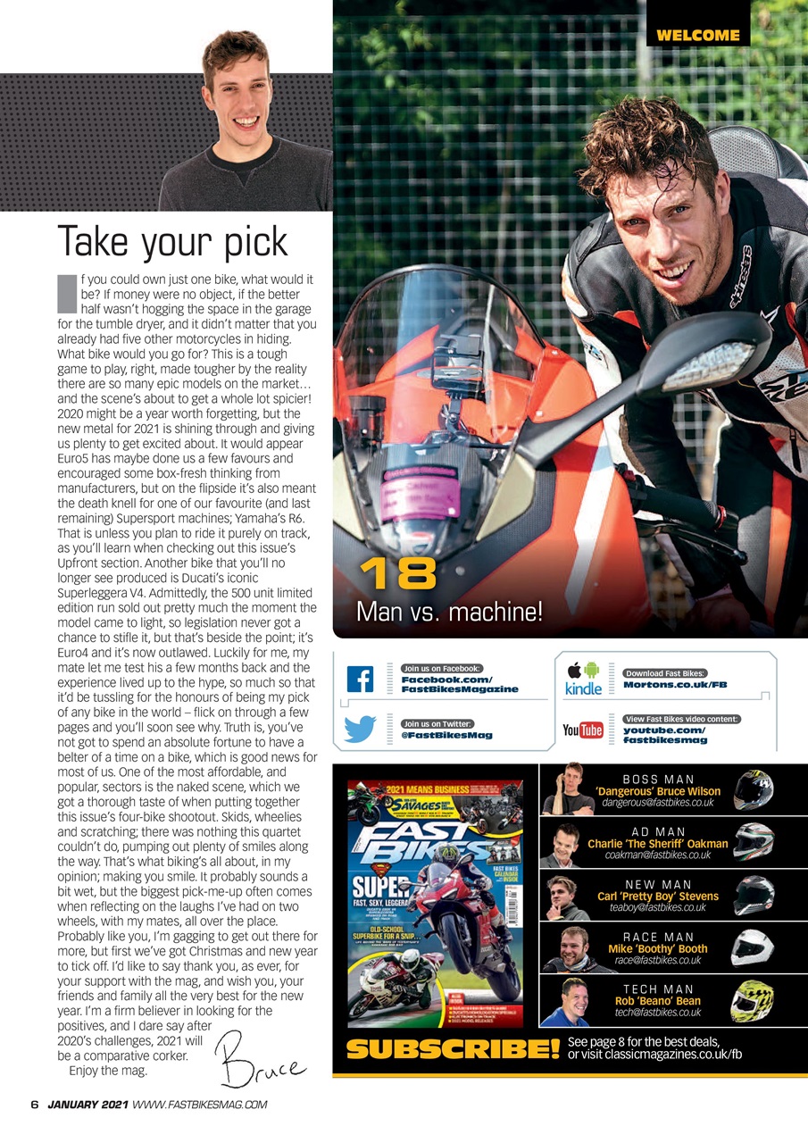 Fast Bikes Preview Pages