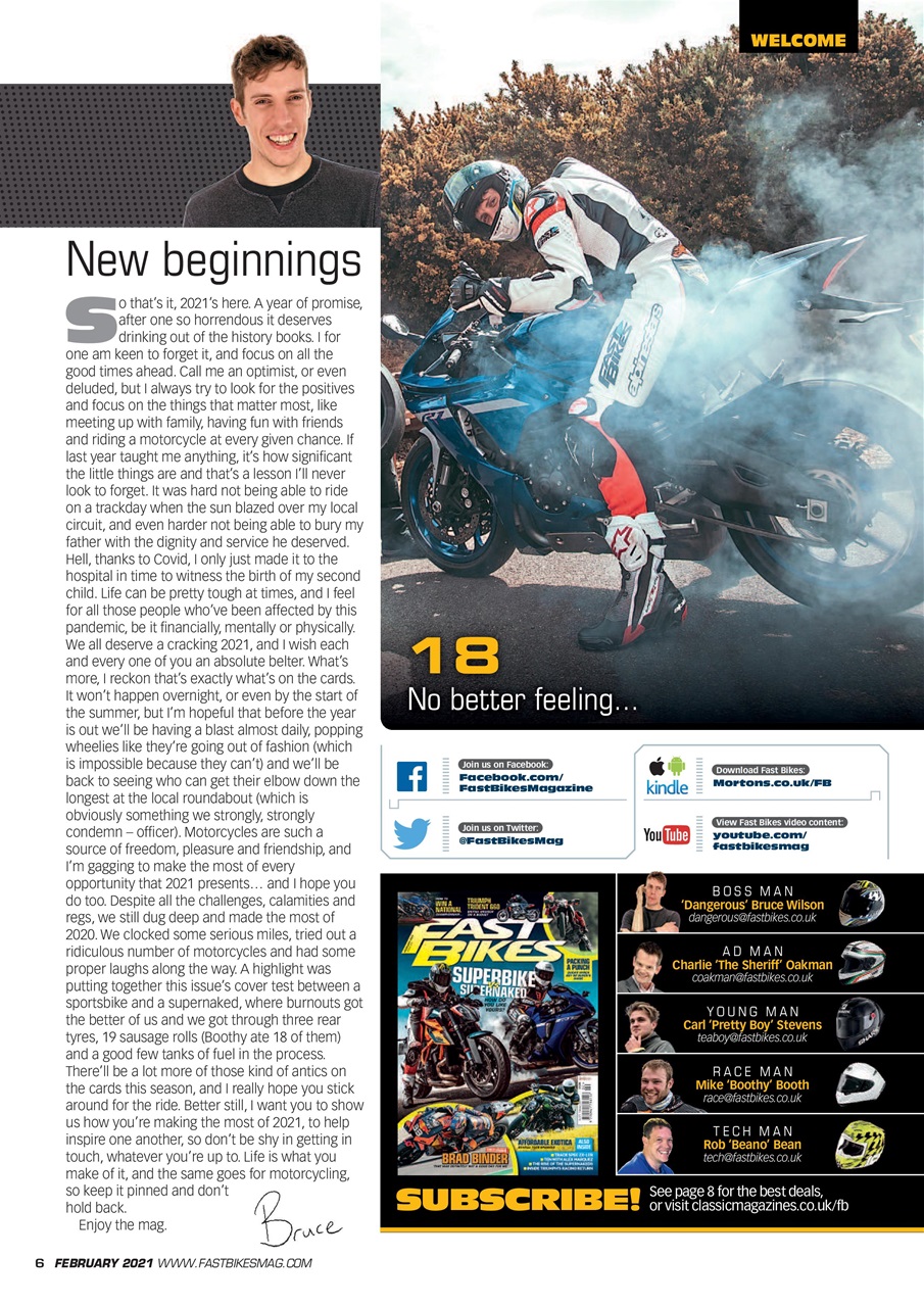 Fast Bikes Preview Pages