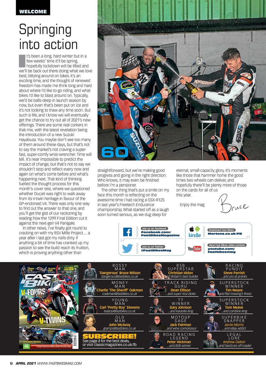 Fast Bikes Preview Pages