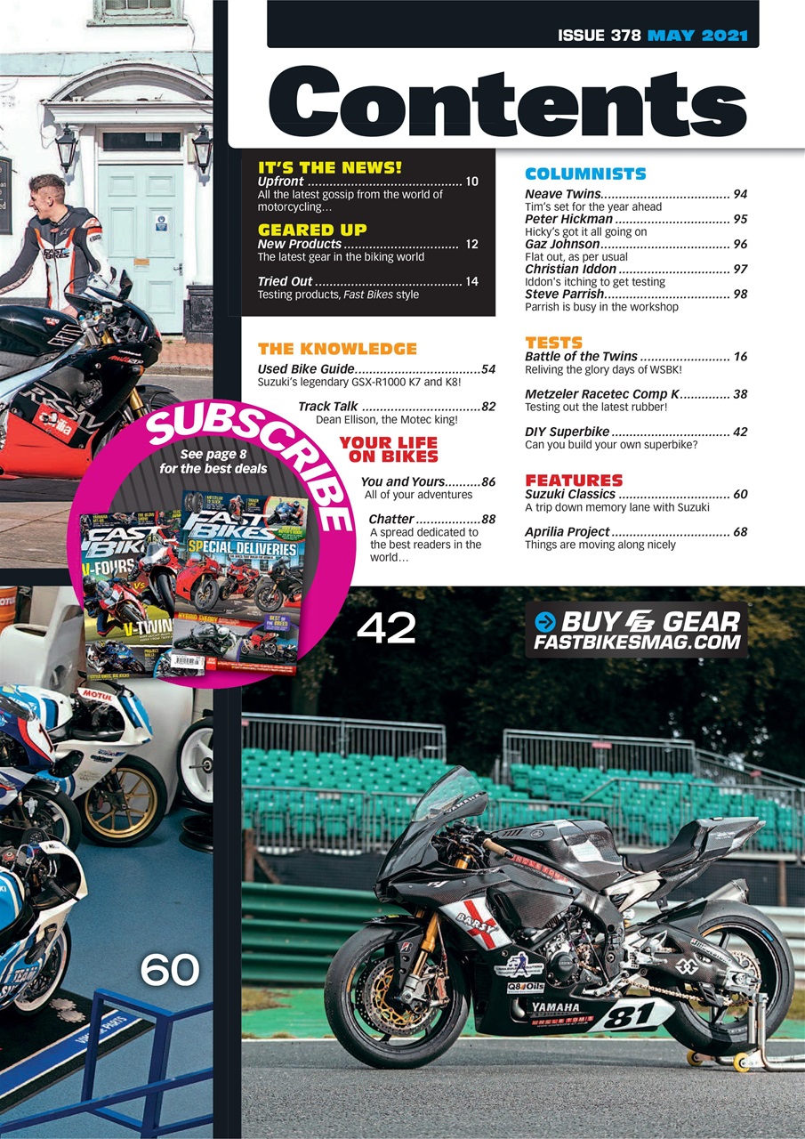 Fast Bikes Preview Pages