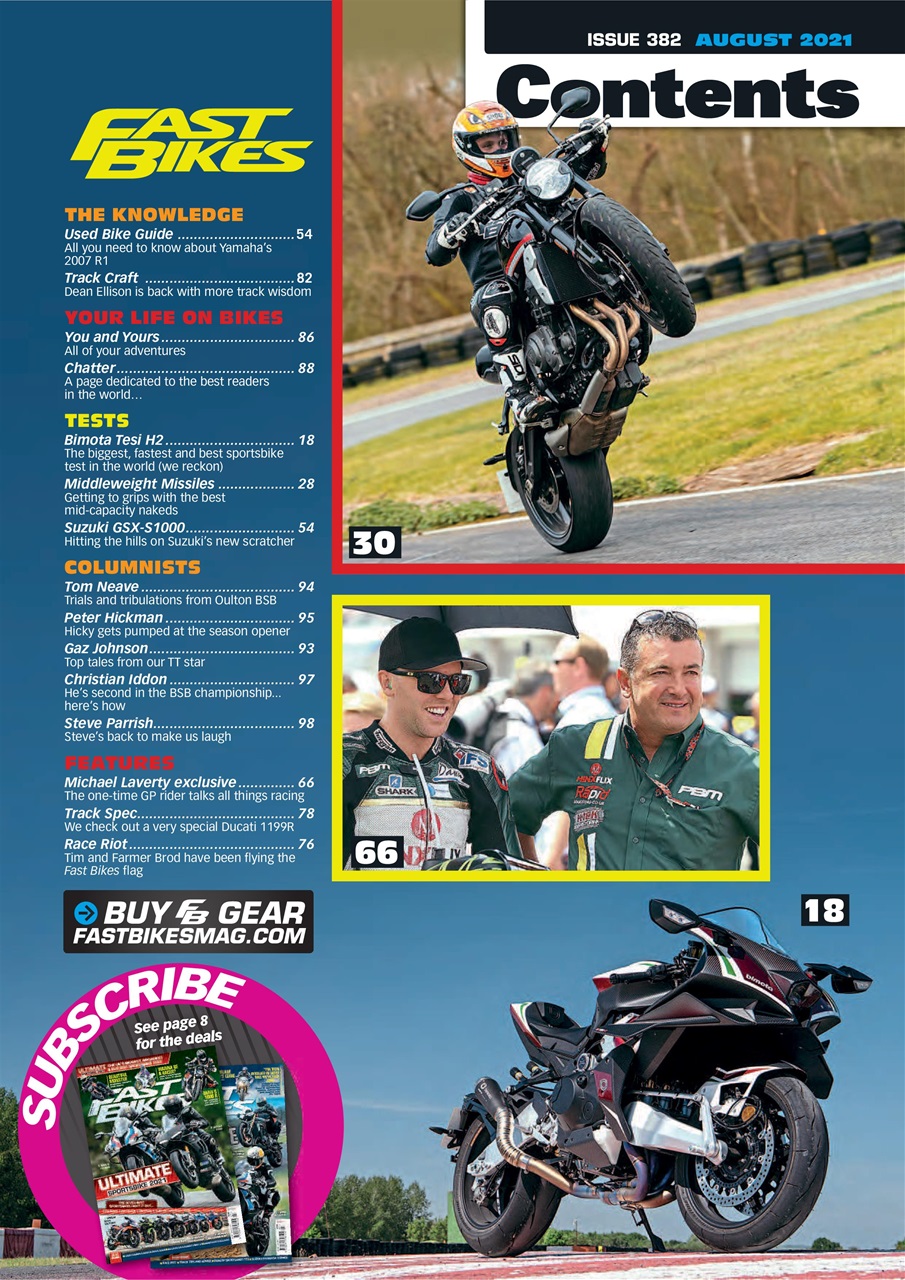 Fast Bikes Preview Pages