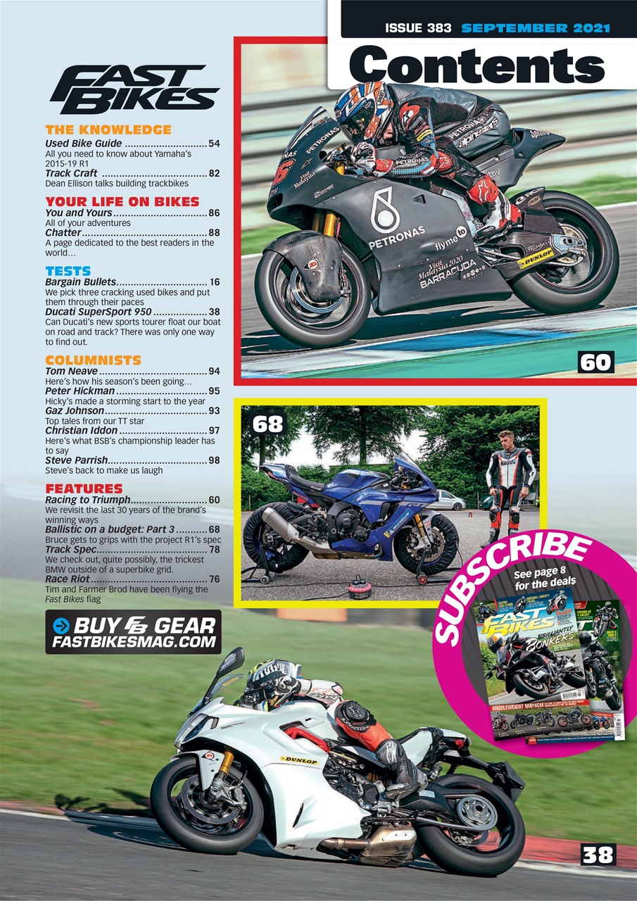 Fast Bikes Preview Pages