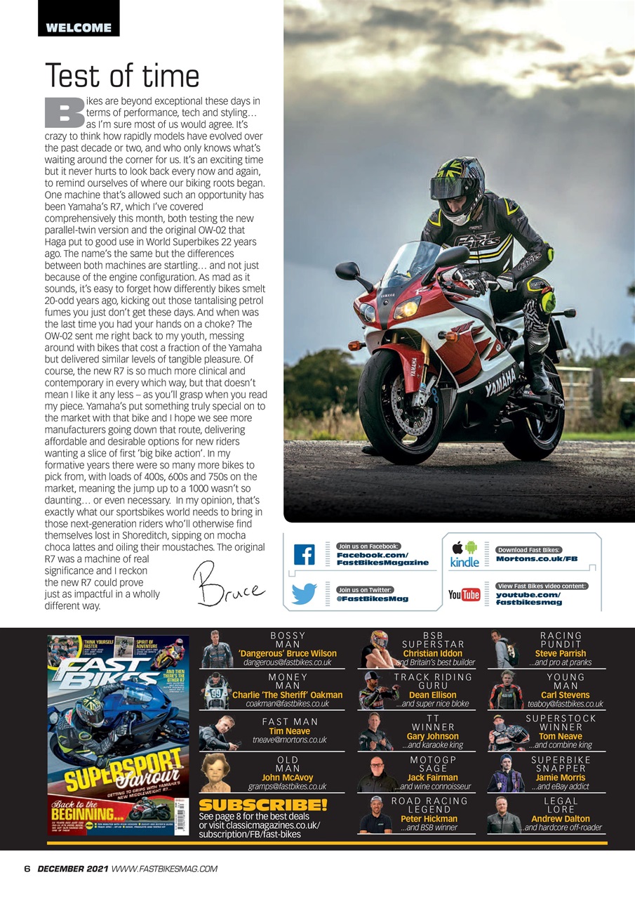 Fast Bikes Preview Pages