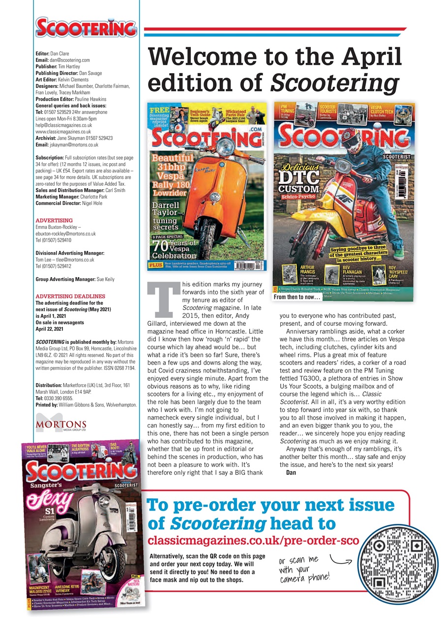 Scootering Preview Pages
