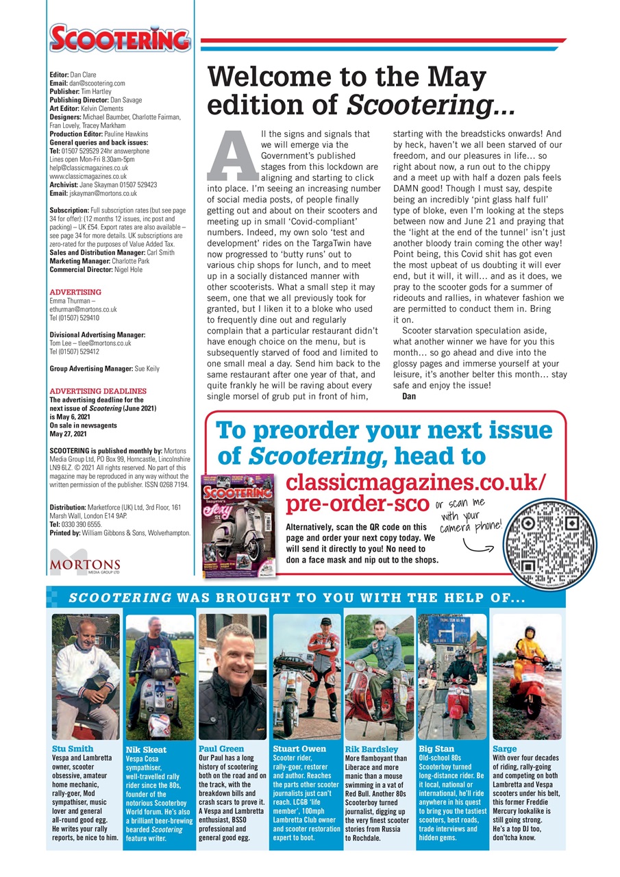 Scootering Preview Pages