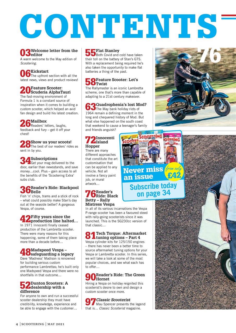 Scootering Preview Pages