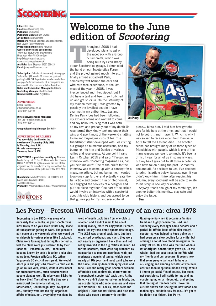 Scootering Preview Pages