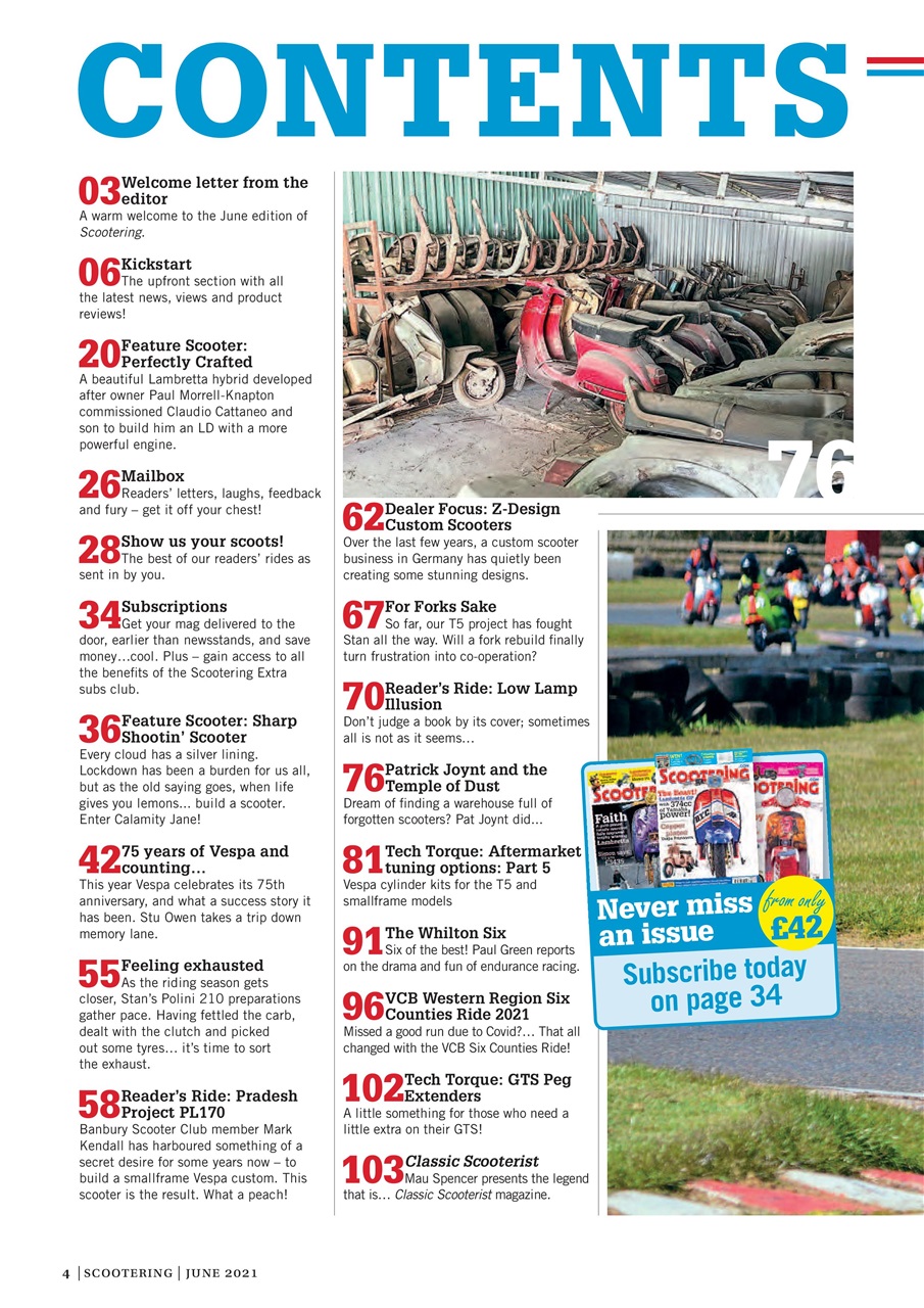 Scootering Preview Pages