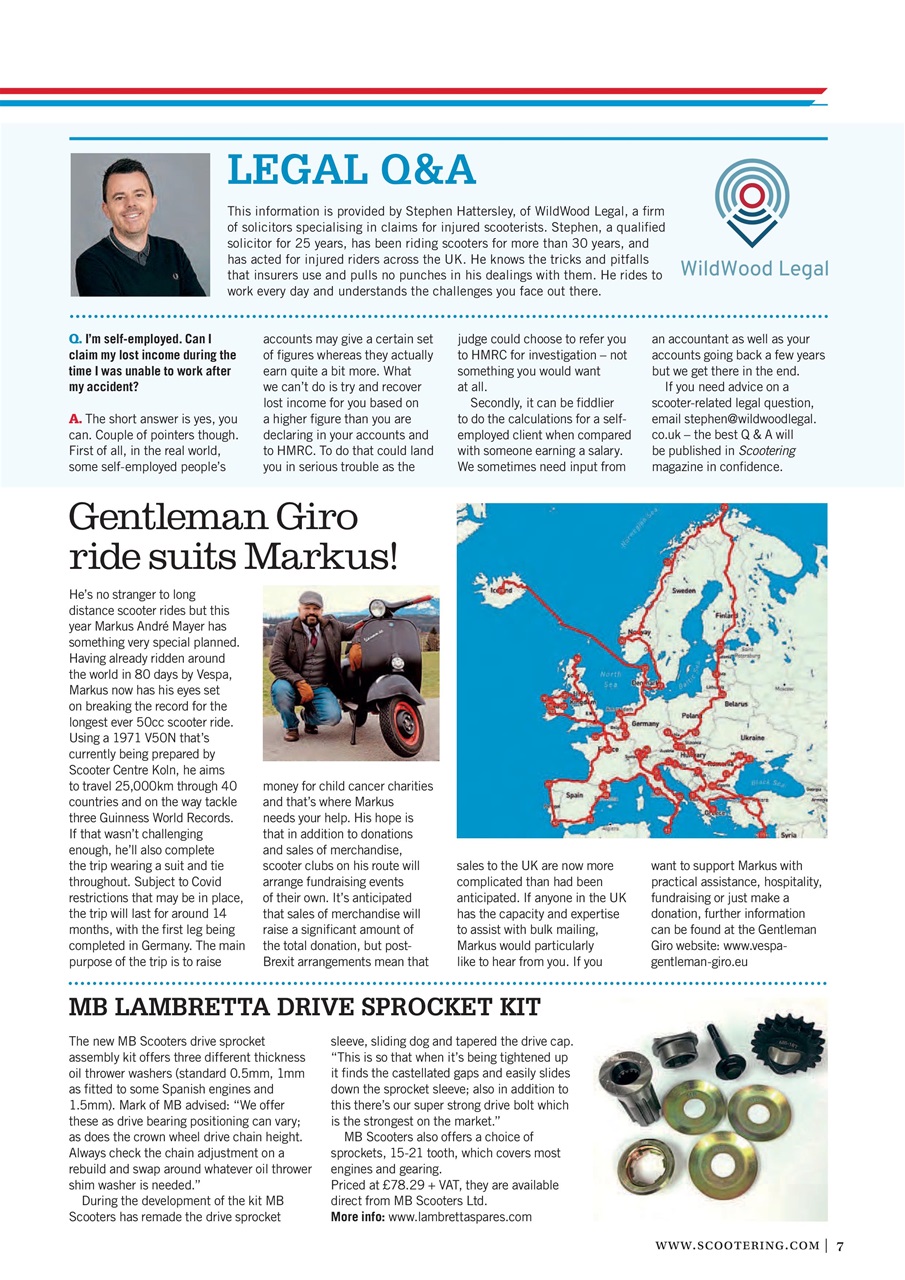 Scootering Preview Pages