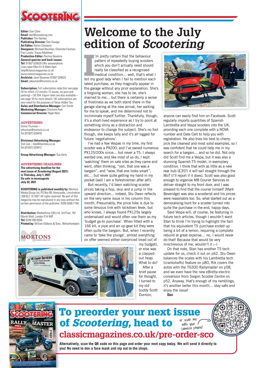 Scootering Preview Pages