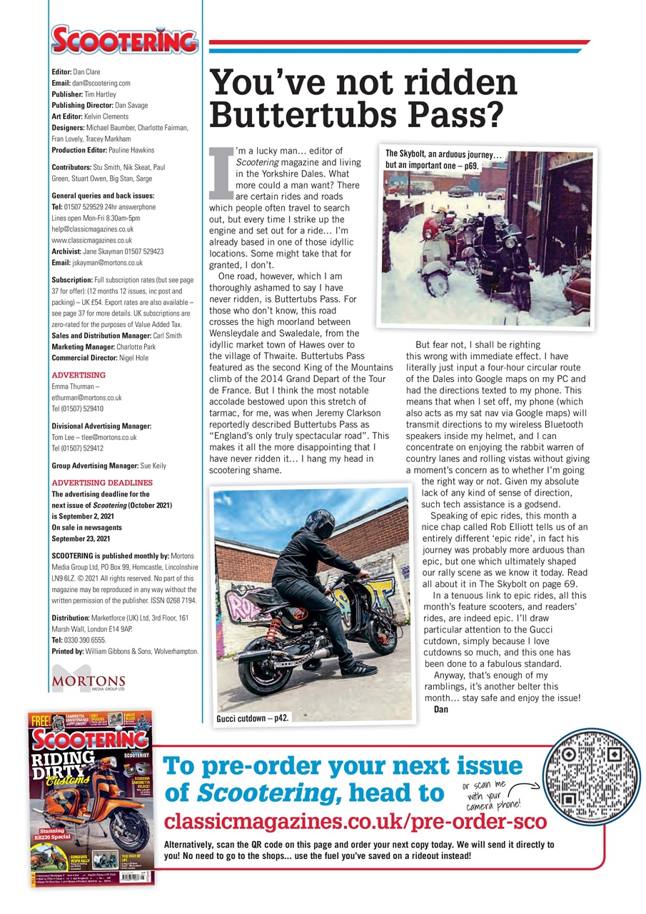 Scootering Preview Pages