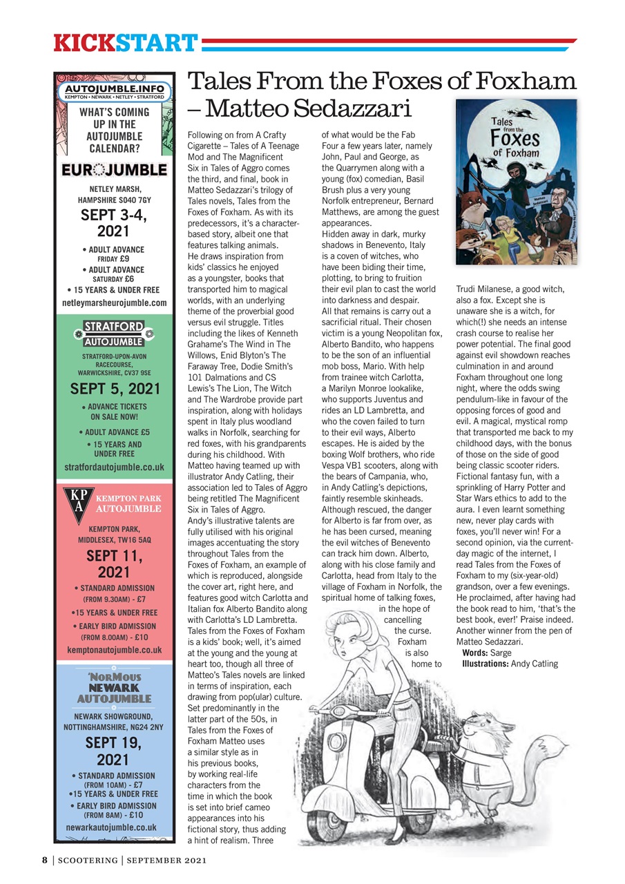 Scootering Preview Pages