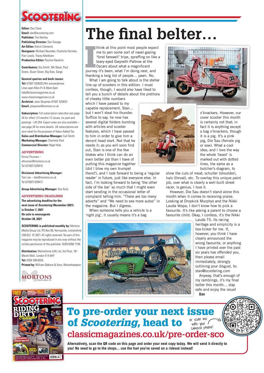 Scootering Preview Pages