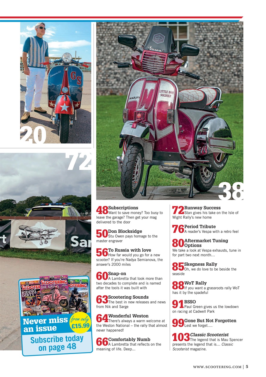 Scootering Preview Pages