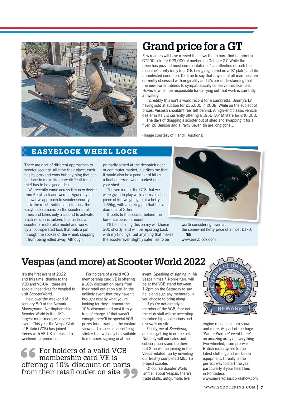Scootering Preview Pages