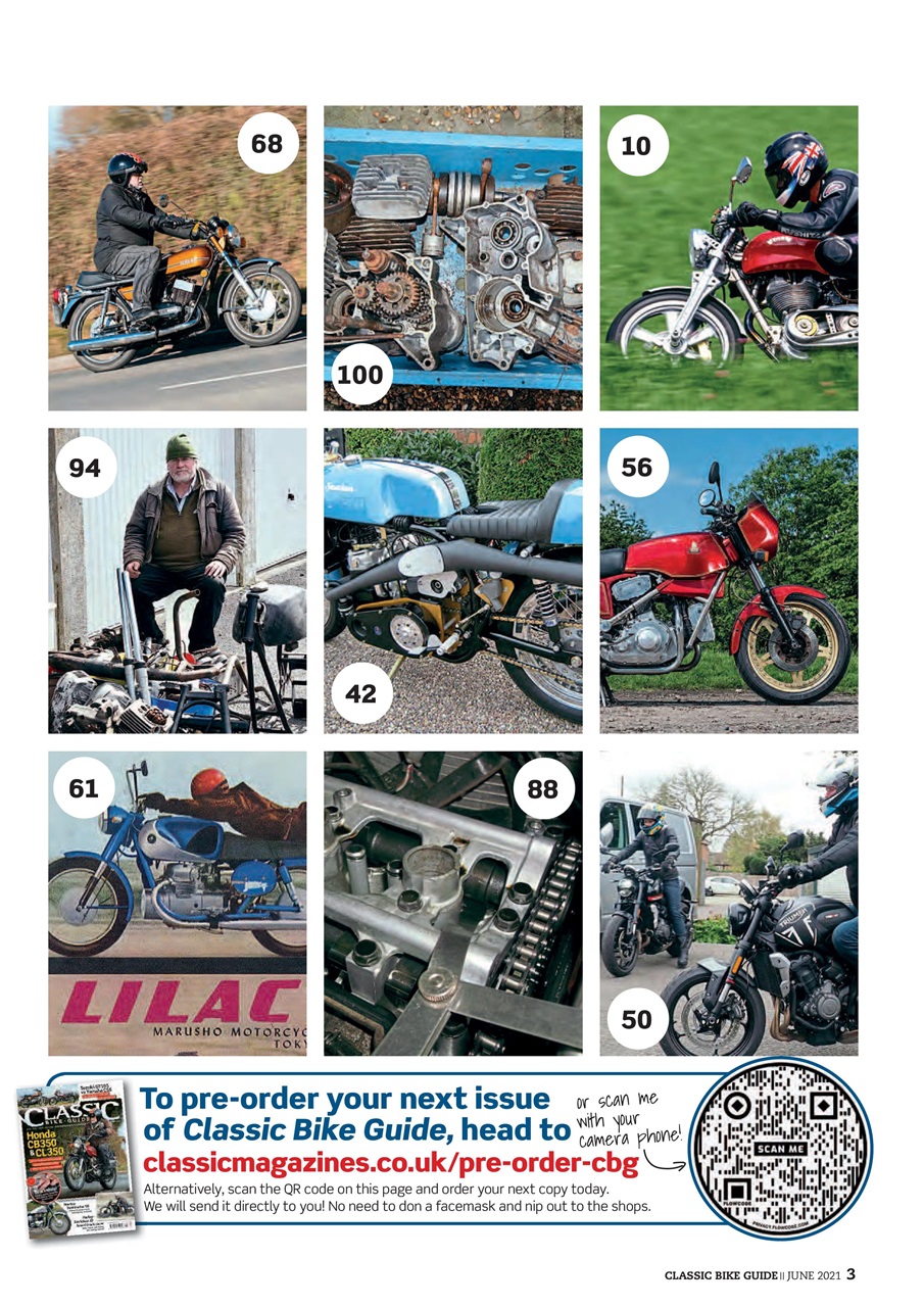 Classic Bike Guide Preview Pages