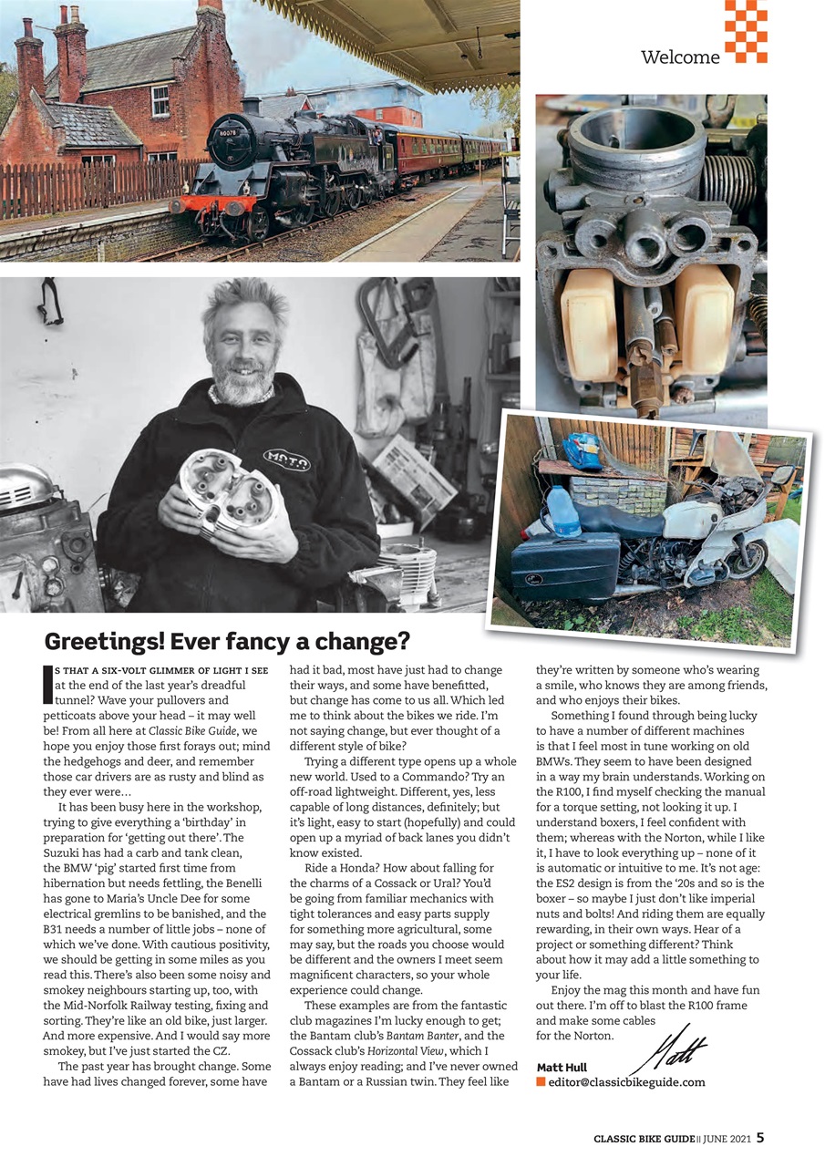 Classic Bike Guide Preview Pages