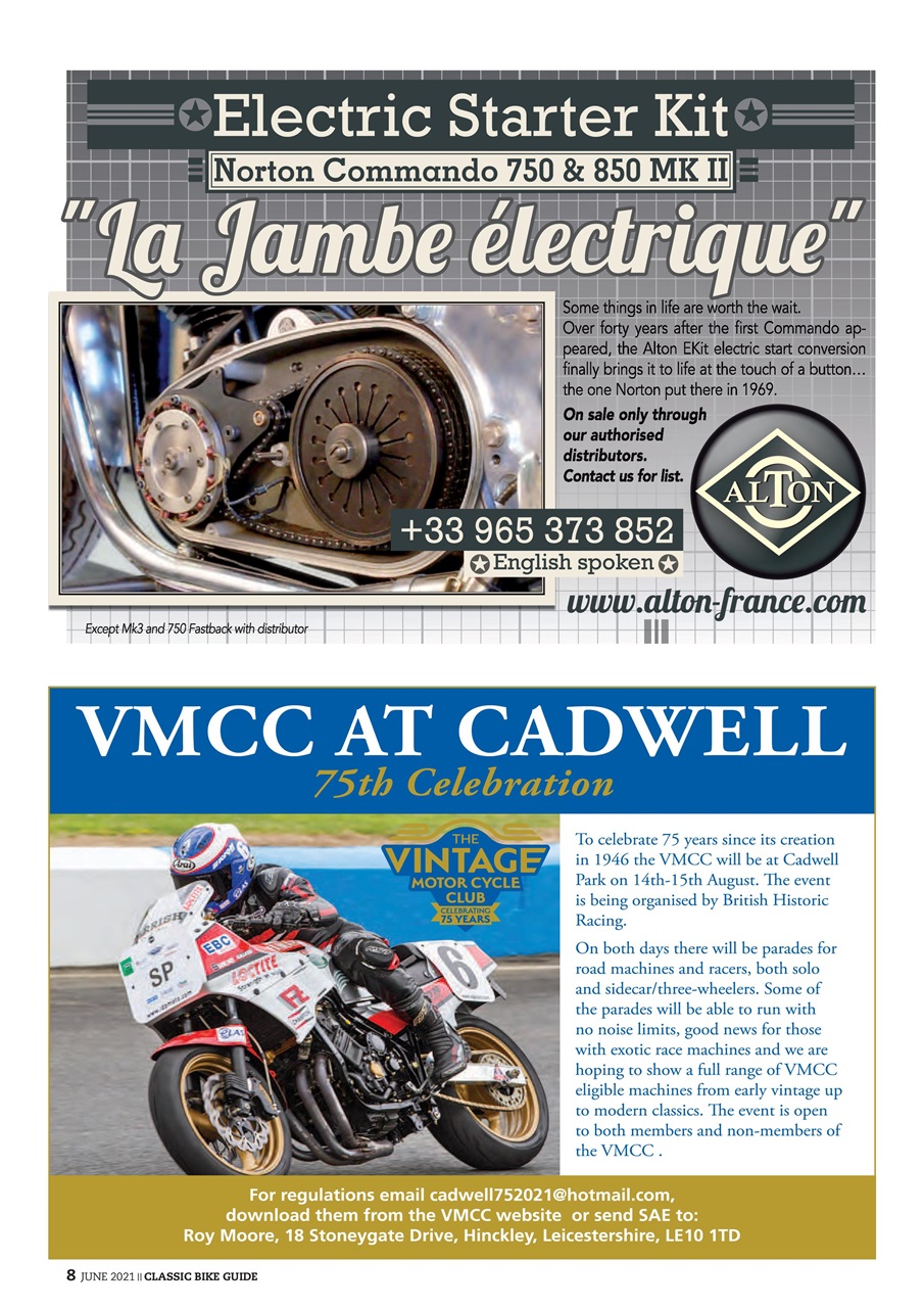 Classic Bike Guide Preview Pages