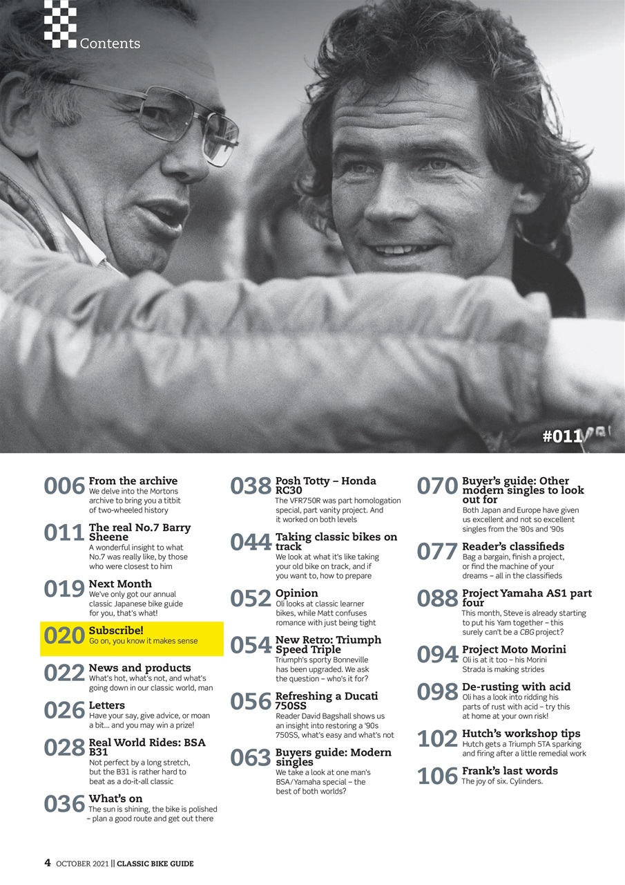 Classic Bike Guide Preview Pages