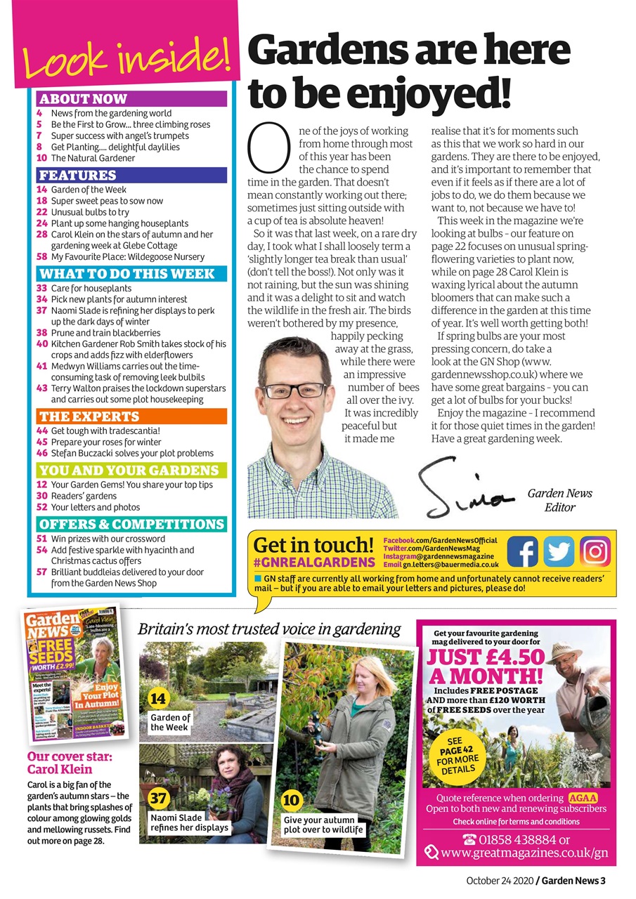 Garden News Preview Pages