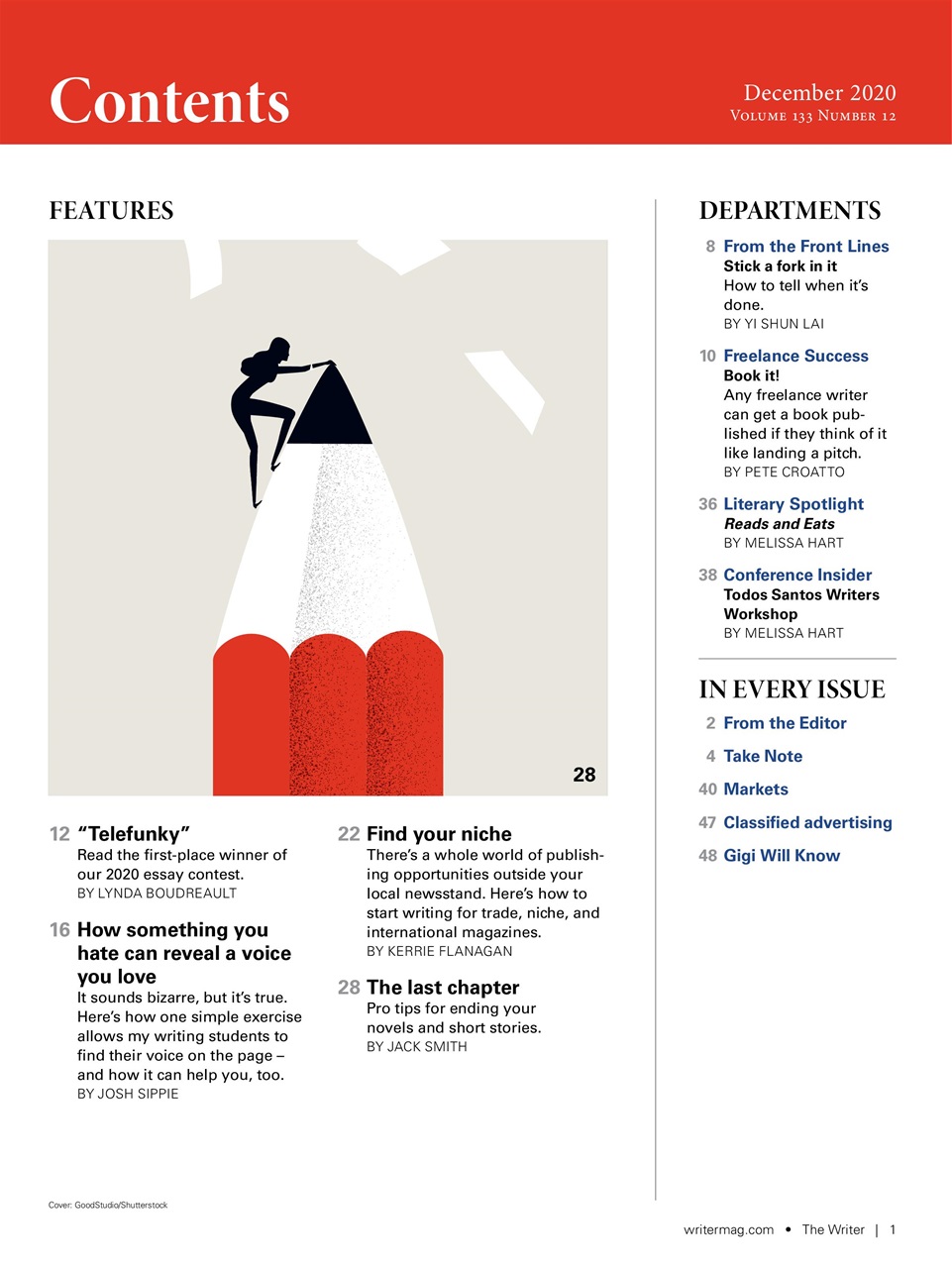 The Writer Preview Pages