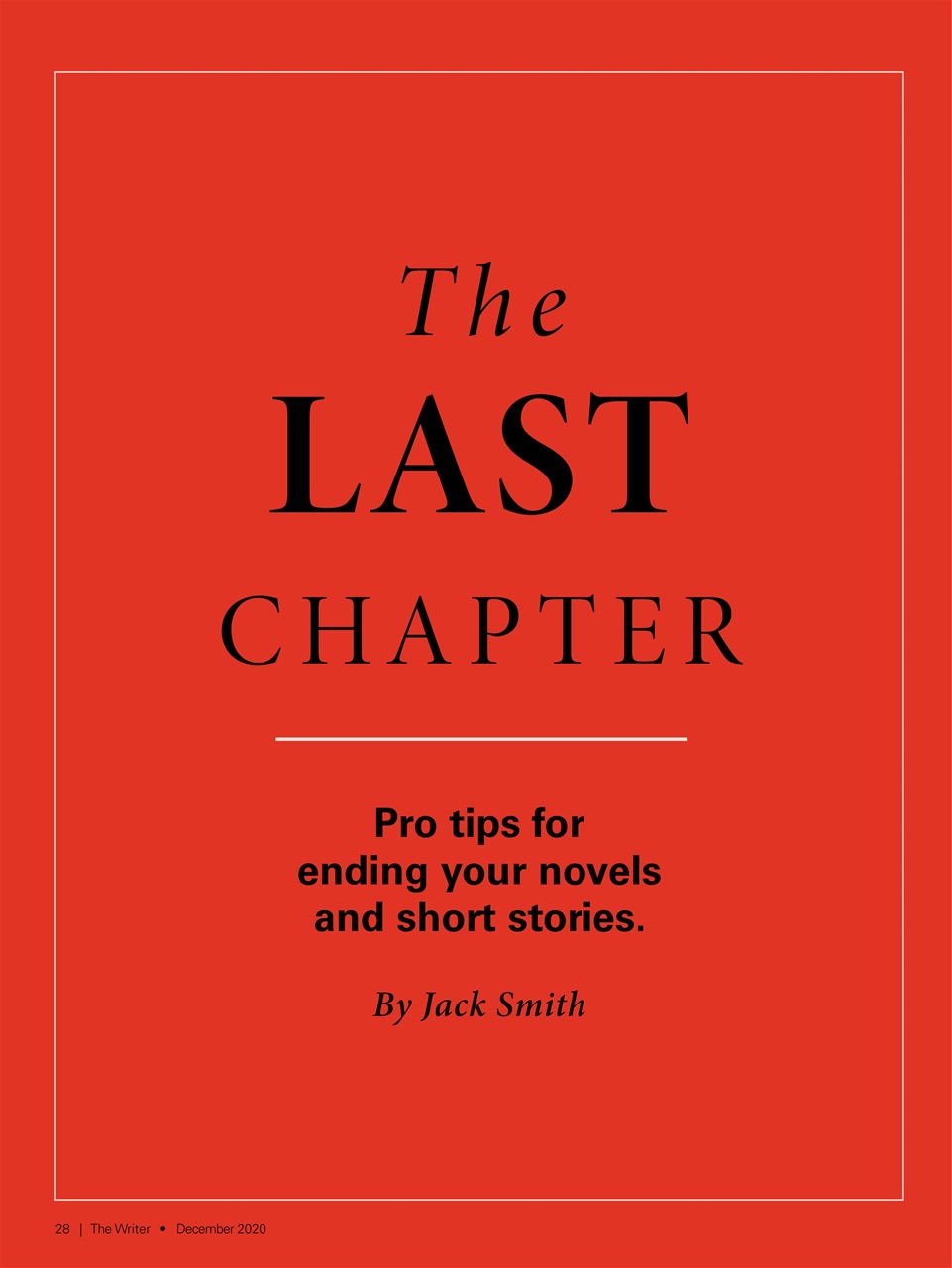 The Writer Preview Pages