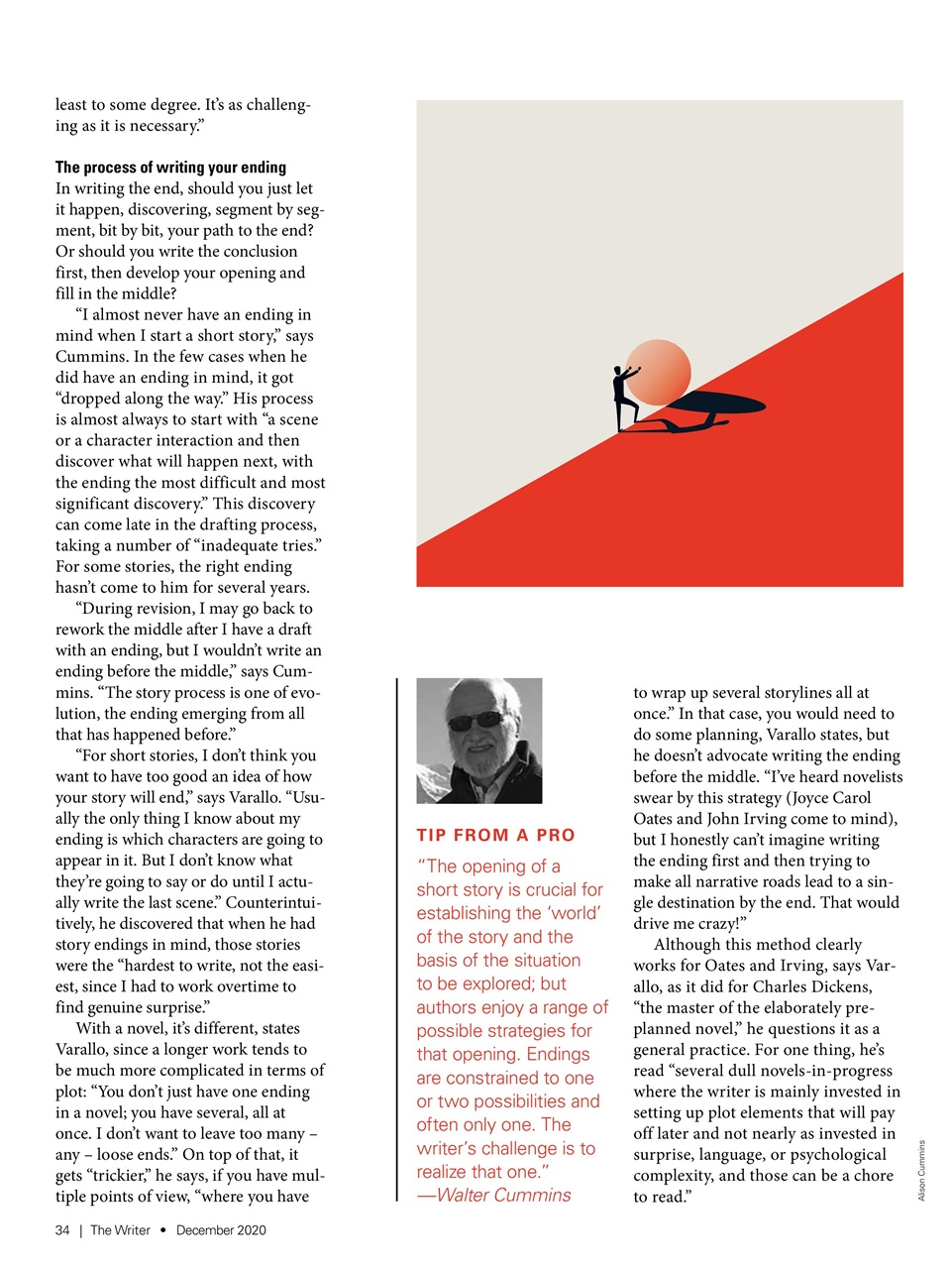 The Writer Preview Pages