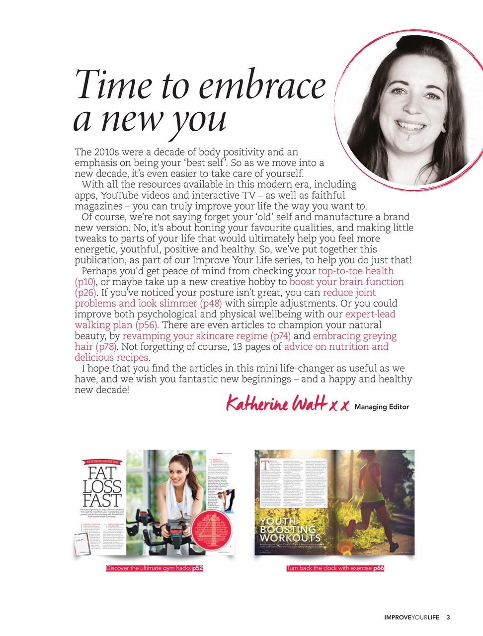 Improve Your Health Preview Pages