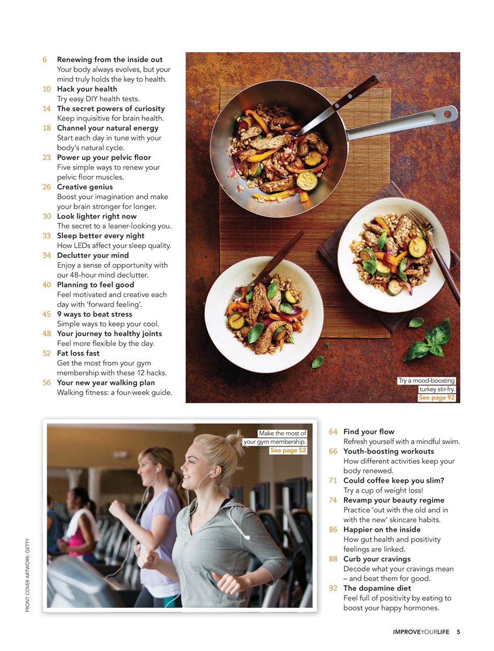 Improve Your Health Preview Pages