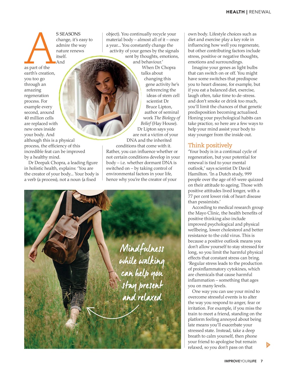 Improve Your Health Preview Pages