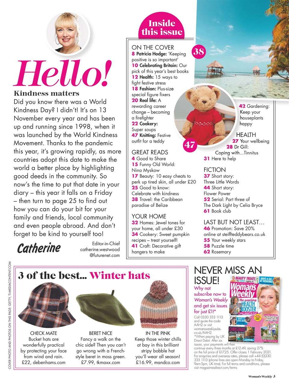 Woman's Weekly Preview Pages