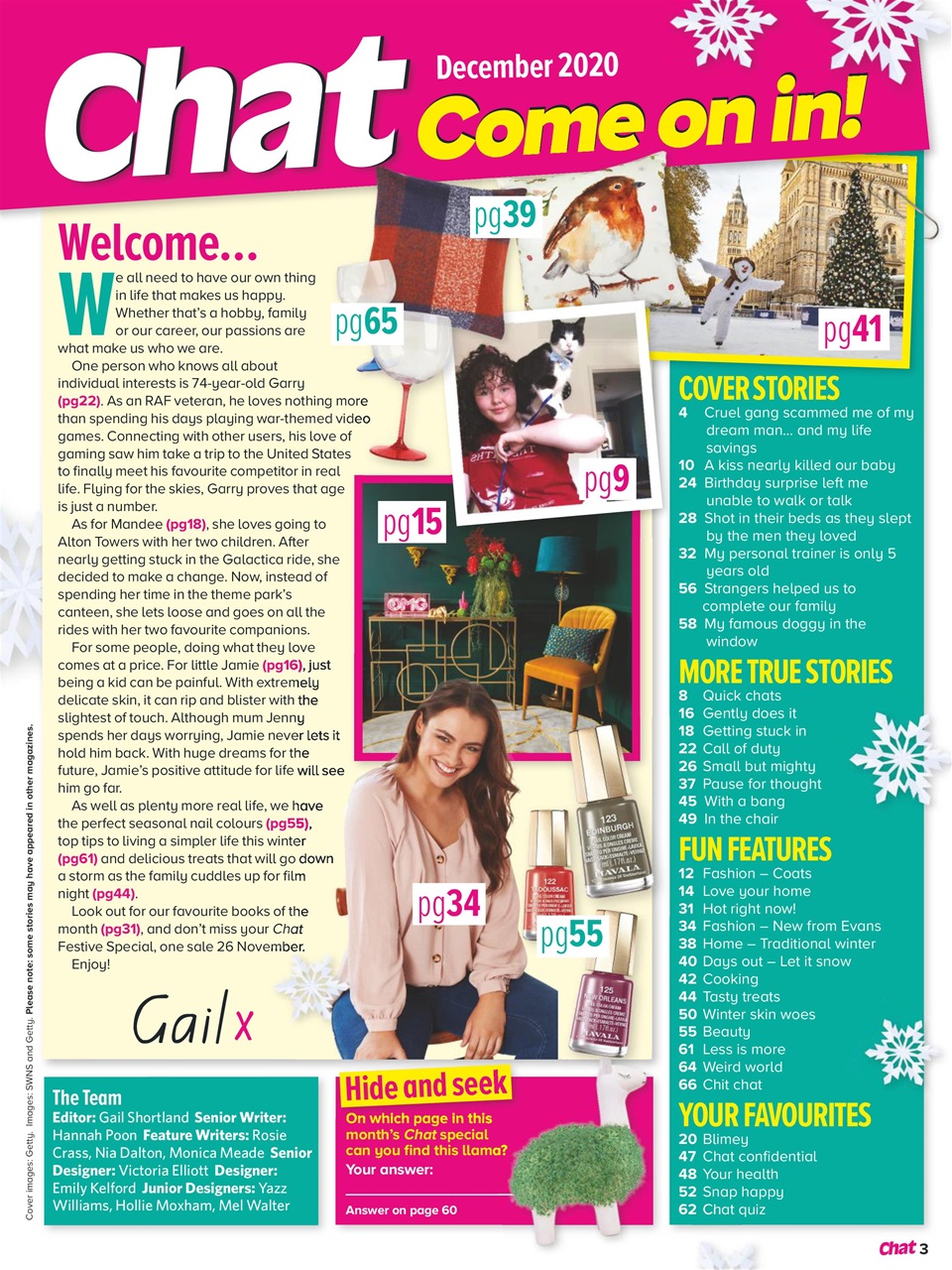 Chat Specials Preview Pages