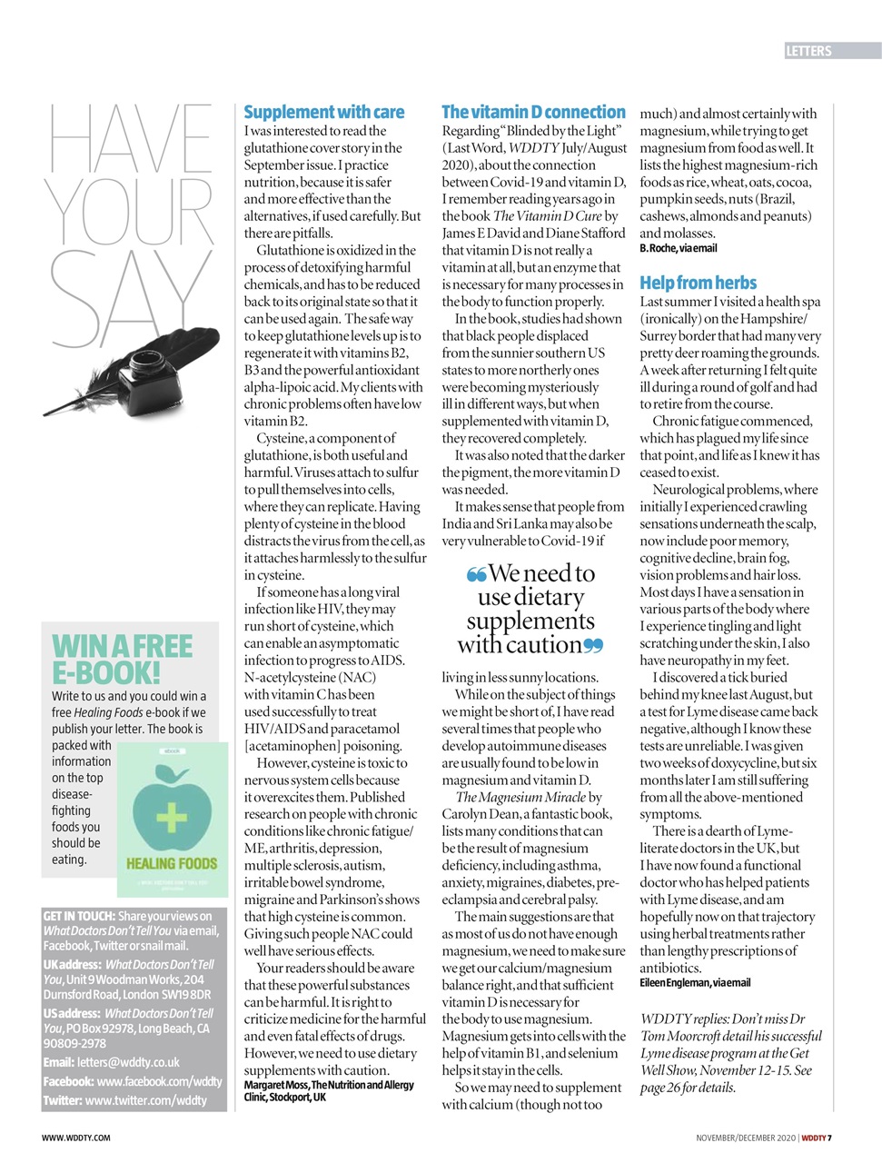 What Doctors Don't Tell You Preview Pages