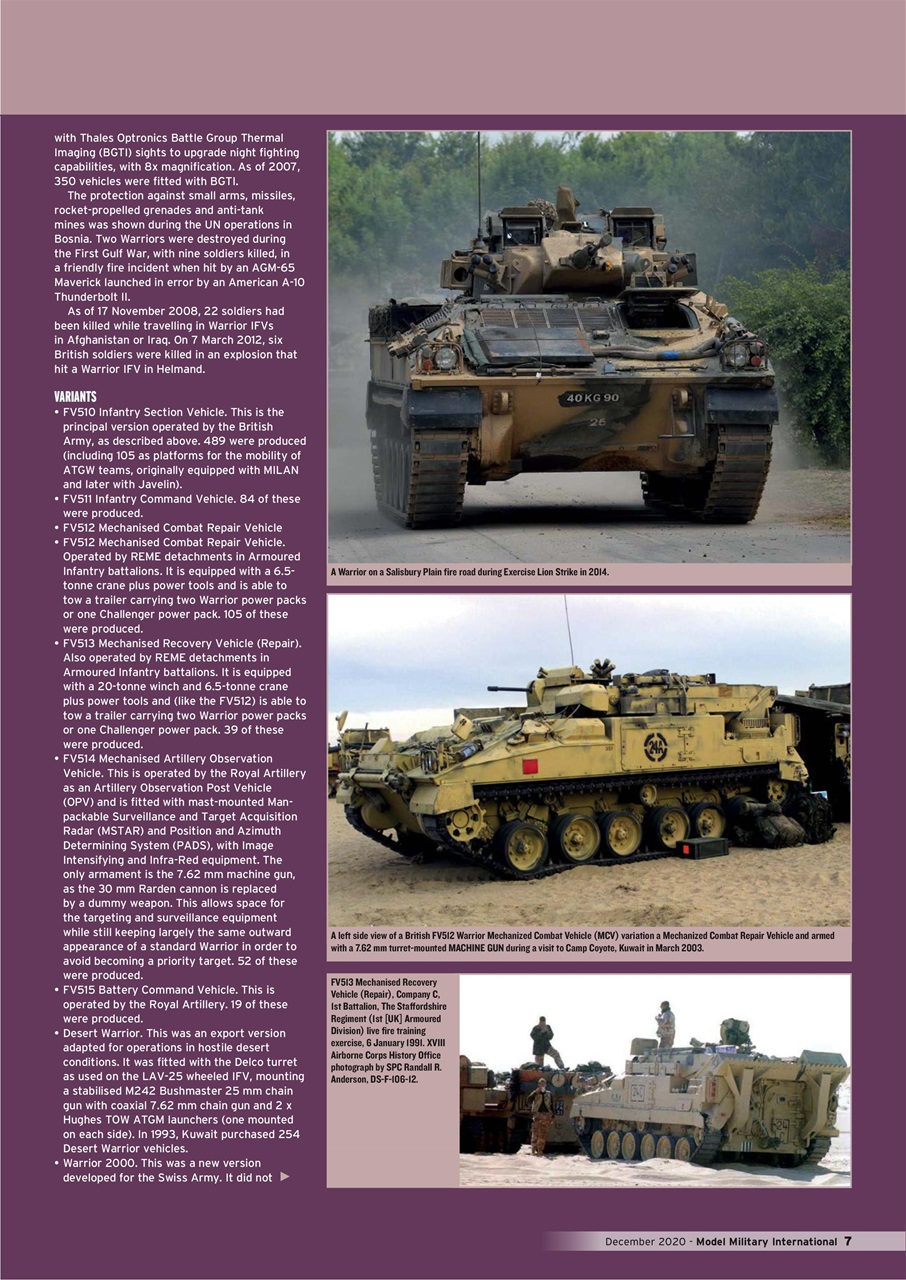 Military Modelling International Magazine Preview Pages