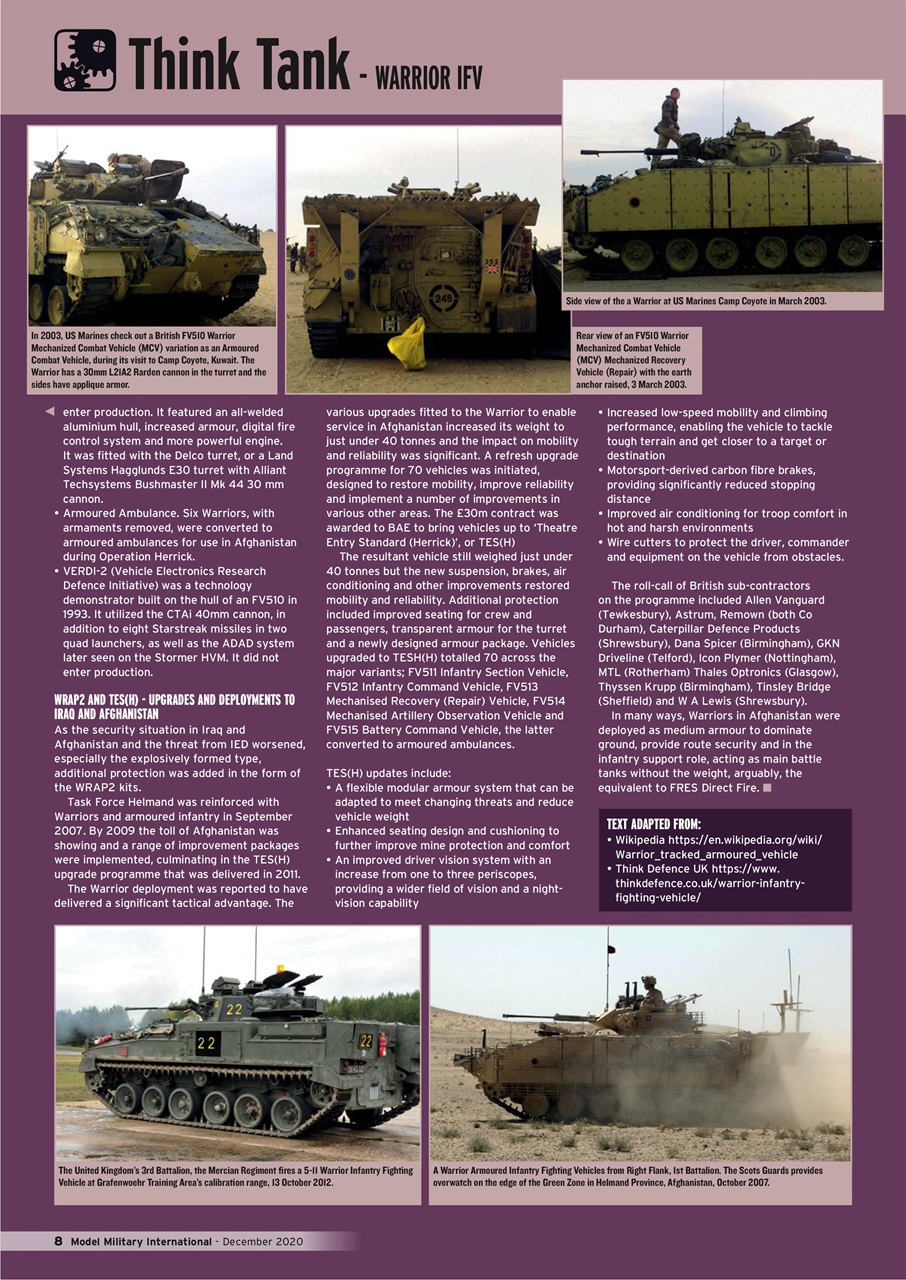 Military Modelling International Magazine Preview Pages
