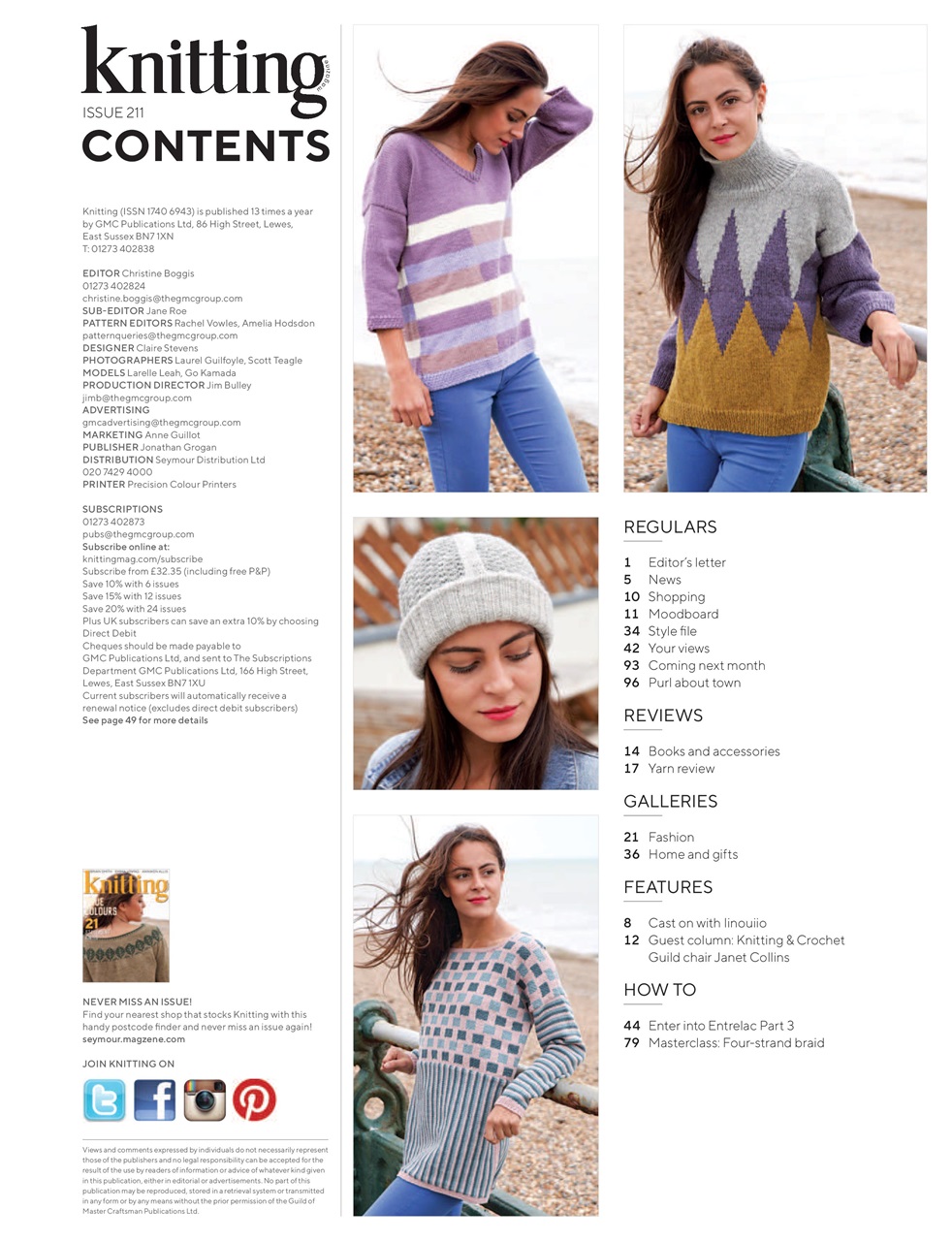 Knitting Preview Pages