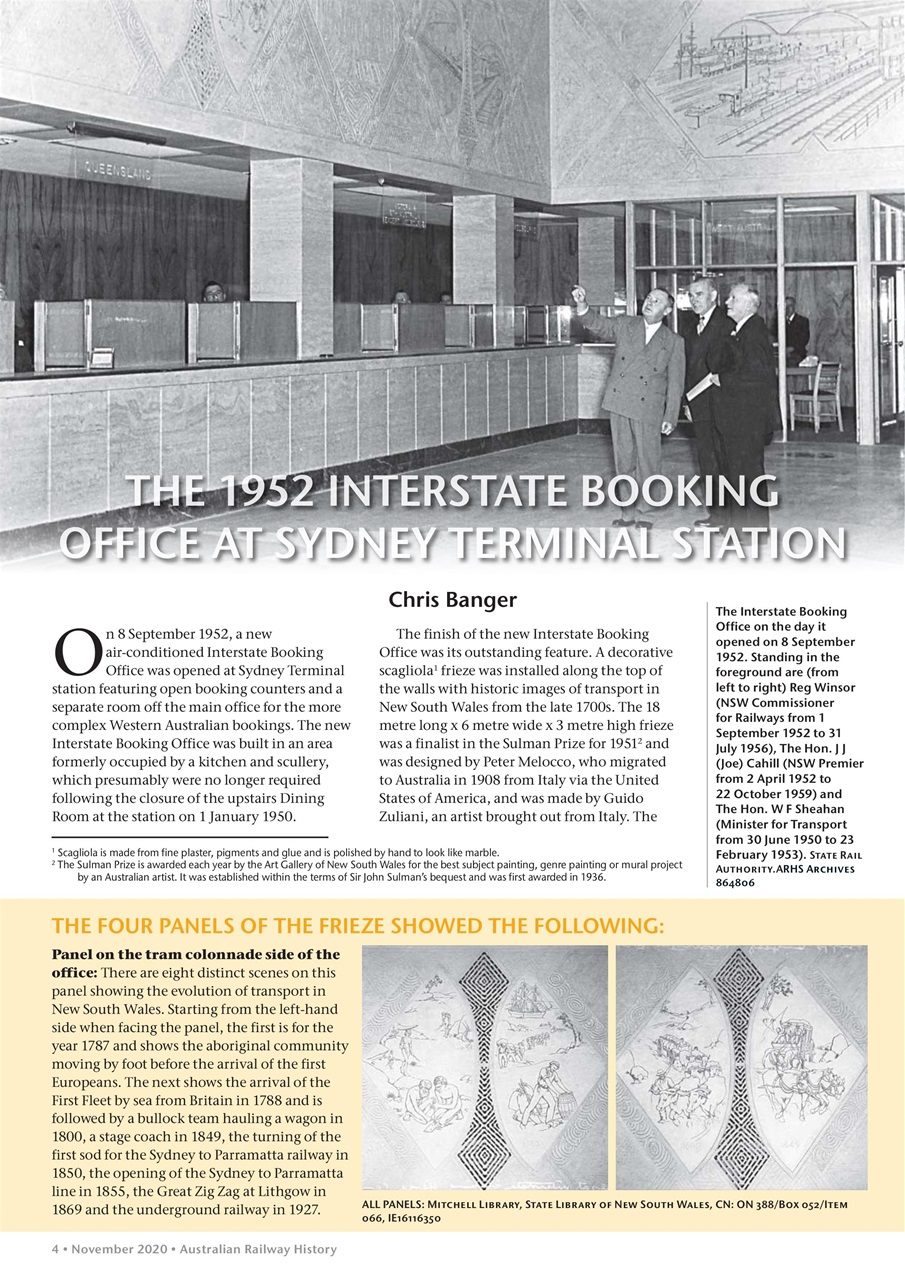 Australian Railway History Preview Pages