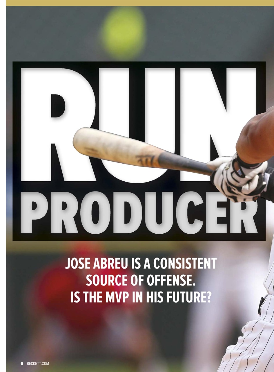 Beckett Baseball Magazine Preview Pages